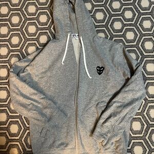 COMME DES GARCONS PLAY Double Heart Size XL